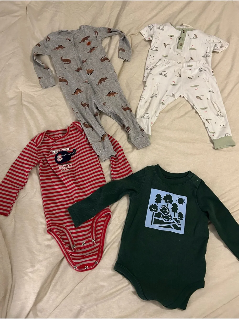 Bundle of toddler boys clothes.